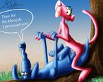  blue_aardvark pink_panther tagme 