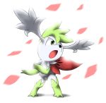  ambiguous_gender feral legendary_pok&eacute;mon nintendo pasaran pok&eacute;mon pok&eacute;mon_(species) shaymin simple_background solo video_games white_background 