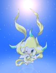  ambiguous_gender blue_background humanoid jirachi legendary_pok&eacute;mon nintendo pasaran pok&eacute;mon pok&eacute;mon_(species) simple_background solo video_games 