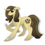  alpha_channel ambient_butterfly ambiguous_gender autumn_veil cutie_mark equine eyelashes female feral hi_res horn mammal my_little_pony patromeris pentagram simple_background transparent_background unicorn 