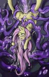  ahegao cum cum_covered cum_in_hair cum_on_face equine female fluttershy_(mlp) forced friendship_is_magic fur hair horse inflation looking_pleasured mammal messy my_little_pony pegasus pink_hair pony rape snoutless submissive tentacles thick_thighs vomit wings yellow_fur 