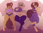  &lt;3 absurd_res areola big_butt bimbofication bimbofied breasts butt cinnamon_buns cleavage clothed clothing equine fan_character female georgia_lockheart hellen_lockheart hi_res horse legwear lipstick makeup male mammal my_little_pony nipple_bulge pony shorts stockings stunnerpony thick_thighs 