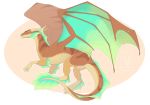 2018 claws digital_media_(artwork) dragon female feral membranous_wings minerea scalie simple_background smile solo western_dragon wings 