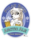  ale anthro beer_mug blue_eyes breasts cleavage clothed clothing english_text female fur hair mammal michele_light polar_bear polar_beer snowflake solo text topless ursine white_fur white_hair 
