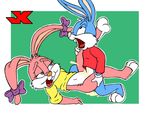  babs_bunny buster_bunny jk tagme tiny_toon_adventures 
