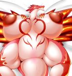  2018 areola big_breasts breasts dragalia_lost dragon female huge_breasts hyper nipples nude pele_(dragalia_lost) sutasl video_games 