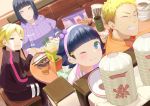  2girls :3 absurdres ahoge blonde_hair blue_eyes boruto:_naruto_next_generations bottle bowl byakugan chopsticks commentary_request crying dinner family father_and_daughter father_and_son food hairband highres husband_and_wife hyuuga_hinata iced_tea jewelry lavender_eyes looking_at_viewer looking_back mother_and_daughter mother_and_son multiple_boys multiple_girls naruto_(series) noodles one_eye_closed purple_hair ramen ring shi_(user_ptm0299) short_hair sitting smile spiked_hair streaming_tears table tears uzumaki_boruto uzumaki_himawari uzumaki_naruto wavy_mouth wedding_ring whisker_markings whiskers 