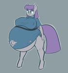  anthro belly big_belly clothed clothing equine female forfun41 friendship_is_magic huge-breasts hyper hyper_pregnancy mammal maud_pie_(mlp) my_little_pony pregnant solo 