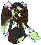  angel_dragon anthro biped clothed clothing dragon eyewear feathers fur glasses hair jeans male pants partially_clothed signature simple_background solo source_request standing twixxel_minty unknown_artist unknown_artist_signature wings 