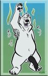  anatomically_correct animal_genitalia animal_penis anthro armpit_hair bear fur kumatsu limp male mammal musk nude odor penis polar_bear smelly solo standing ursine_penis white_fur 