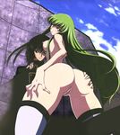  1girl breasts c.c. cc code_geass highres lelouch_lamperouge nude nude_filter photoshop pussy uncensored 