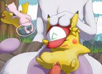  ashchu insomniacovrlrd mew mewtwo pikachu pokemon rule_63 