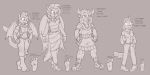  2018 anthro anthrofied avian bovine caroo changeling clothing dragon feet female friendship_is_magic group hippogryph horn mammal monochrome my_little_pony ocellus_(mlp) silverstream_(mlp) smolder_(mlp) yak yona_(mlp) 