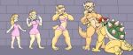  anthro bowser breasts crown cunnilingus duo feet female growth invalid_tag male male/female mario_bros nintendo oral princess_koopa princess_peach pussy scalie sex sirbossy1 transformation vaginal video_games 