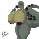  alligator alpha_channel angrypotato96 anthro big_breasts breasts crocodilian curvaceous female huge_breasts looking_at_viewer makeup nipples nude olivia_may reptile scalie simple_background solo standing thick_thighs transparent_background 