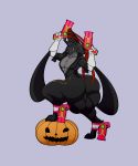  2018 alliance anthro balls bayonetta ber00 big_balls big_butt black_fur bodysuit butt canine clothed clothing costume crossdressing dalrus_plaguefang_(character) fur gun halloween holding_object holding_weapon holidays huge_balls hyper looking_at_viewer male mammal muscular ranged_weapon skinsuit smile smirk tight_clothing video_games warcraft weapon were werewolf wolf worgen 