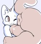  :3 ambiguous_gender animal_crossing anthro anthro_on_anthro anus balls barefoot big_anus big_balls big_butt big_ears bubble_butt butt cat close-up facesitting feline fluffyfrumples fur lying male male/ambiguous mammal nintendo nude on_back on_ground on_top one_eye_closed pink_eyes presenting presenting_anus presenting_hindquarters procyonid puffy_anus raccoon rover_(animal_crossing) smile tom_nook_(animal_crossing) video_games 