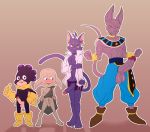  balls beerus cat dragon_ball dragon_ball_super erection feline hobgoblin human humanoid_penis jerseydevil male mammal minoru_mineta morenatsu my_hero_academia penis shin_(morenatsu) thumbs_up 