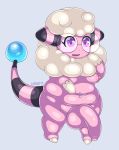  balls big_balls big_penis breasts caprine eyewear fan_character flaaffy girly glasses male mammal navel navel_piercing nintendo nirriti nude overweight penis piercing pok&eacute;mon pok&eacute;mon_(species) slightly_chubby solo video_games wool 