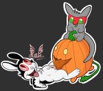  bunnicula bunnicula_(series) cum fan_character food fruit group group_sex hi_res male male/male penis pumpkin sex snapdraxy stevenuniverse therapitor threesome vampire 