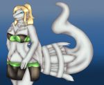  anthro bikini clothing female koekoek legendary_pok&eacute;mon nintendo pok&eacute;mon pok&eacute;mon_(species) reshiram solo swimsuit video_games 