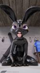  disney dungeon female judy_hopps lagomorph mammal nose_hook rabbit rubber rubber_(artist) zootopia 