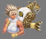  bloody_roar feline human leopard mammal nebaglubina 