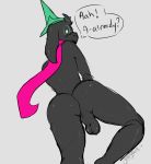  anthro balls blush boss_monster caprine deltarune digital_media_(artwork) goat looking_at_viewer male mammal open_mouth ralsei simple_background solo spookysushi undertale video_games 