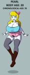  big_breasts blonde_hair blue_eyes boots bow breasts casper_the_friendly_ghost clothing female floating footwear garabatoz ghost grey_background hair huge_breasts human legwear long_hair mammal miniskirt not_furry poil safe simple_background skirt solo spirit stockings the_spooktacular_new_adventures_of_casper undead white_body white_skin 