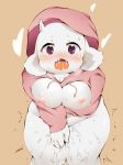  &lt;3 2018 anthro blush boss_monster breasts caprine female fur goat hi_res horn long_ears mammal nipples open_mouth pussy_juice simple_background solo toriel undertale video_games white_fur 