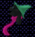  2018 black_fur clothing deltarune digital_drawing_(artwork) digital_media_(artwork) eyes_closed fur girly hair hat head_shot hi_res invalid_tag male monster open_mouth ralsei scarf sharp_teeth side_view smile solo teeth undertale video_games zunknown 