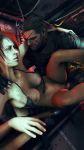  3d big_boss metal_gear_(series) metal_gear_solid metal_gear_solid_v quiet_(metal_gear) venom_snake 