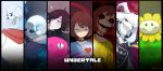  chara_(undertale) flowey_(undertale) frisk_(undertale) keiryuu_seo mettaton papyrus_(undertale) sans tagme undertale 