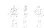  armor asymmetrical_footwear belt boots character_sheet epaulettes facial_scar from_behind frown full_body gauntlets geweer_(senjuushi) gloves hand_on_hip highres knee_pads lineart majiro_(mazurka) male_focus military military_uniform monochrome multiple_views official_art scar senjuushi:_the_thousand_noble_musketeers short_hair single_gauntlet standing translation_request transparent_background turnaround uniform 