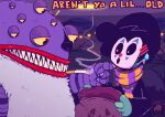 absurd_res afro_chan332 digital_media_(artwork) halloween hi_res holidays male monster pixel_(artwork) scary_godmother