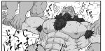 &lt;3 abs anthro armpit_hair barazoku beard big_muscles black_and_white blush bodily_fluids body_hair bovid bovine clenched_teeth deep_throat duo eyes_closed facial_hair fellatio forced forest genital_fluids head_in_crotch holding_partner huge_muscles hyper hyper_muscles implied_oral japanese_text kemono lizardman male male/male mammal mane manly moan monochrome muscular muscular_male nipples obscured_sex oral overweight overweight_male pecs penile plant pubes pubes_on_face rape scalie scrunchy_face sex shaking sweat tamineko teeth text translated tree trembling twitching wet_nipples