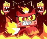  2018 driosawm fire open_mouth the_lego_movie unikitty 