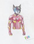 absurd_res anthro canid canine fox hi_res jun_snowy male mammal marvel solo