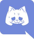  :3 ahegao blush cat discordapp edit feline icon invalid_tag looking_pleasured mammal sweat unknown_artist 