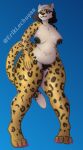 belly big_breasts black_nipples breasts claws curvy_figure epic_games eriklechugaa felid female fortnite hi_res jaguar mammal nipples nude opal_(fortnite) pantherine pink_claws pubes slightly_chubby standing thick_thighs voluptuous