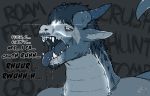  arcticfrigidfrostfox dragon horn human invalid_tag male mammal pointy_ears snout text transformation 