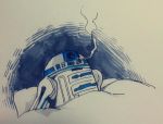  2015 bed cigarette ichthy0stega machine not_furry pillow r2-d2 robot simple_background smoking solo star_wars 