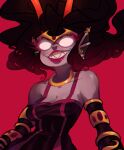  1girl black_bodysuit black_hair bodysuit breasts fins head_fins her_imperious_condescension homestuck large_breasts long_hair prisbamps solo troll_(homestuck) very_long_hair 