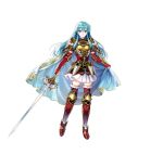  armor asatani_tomoyo eirika fire_emblem fire_emblem:_seima_no_kouseki fire_emblem_heroes heels nintendo sword thighhighs 