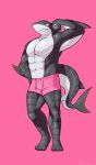  clothed clothing fish koi koi_(pineapplesollux) male marine muscular qundium shark 