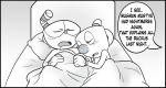 animate_inanimate bed brother brothers clothing comic cup cuphead_(character) cuphead_(game) dialogue duo english_text eyes_closed gloves humanoid lying male mugman not_furry object_head on_back on_bed on_side open_mouth sibling sleeping speech_bubble text toxic-boner under_covers video_games 