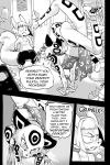  anthro breasts cheetah cleavage clothed clothing comic cookie_(furryfight_chronicles) daigaijin dialogue duo ear_piercing english_text feline female furryfight_chronicles hair mammal monochrome nyarai_(furryfight_chronicles) panties piercing rodent squirrel text underwear 