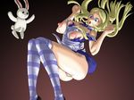  :x alice alice_in_wonderland breasts breasts_out breasts_outside bunny cameltoe falling iyarashii_kuni_no_alice_2 large_breasts nipples panties puffy_nipples rabbit striped striped_legwear striped_thighhighs torn_clothes underwear white_rabbit 