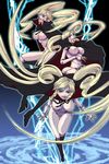  3girls android ass blonde_hair breasts cape doll_joints female gamia_q long_hair mazinger_(series) mazinger_z multiple_girls nude q_gamia robot robot_girl smile twintails uncensored very_long_hair 