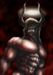  abs behemoth dynathecat final_fantasy halo horn male muscular pecs solo square_enix video_games 